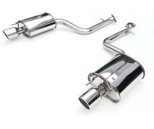 Subaru WRX Performance Exhaust - Invidia - Q300 - Titanium Tips, Catback - `15-`27