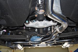 Subaru WRX Performance Exhaust - Invidia - Q300 - Titanium Tips, Catback - `15-`27
