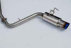 Honda Civic Sport Performance Exhaust - Invidia - N1 Cat Back - Titanium - `22-`27