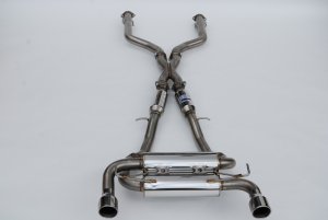 Nissan Z Performance Exhaust - Invidia - Gemini Cat Back, Rolled SS Tips - `22-`27 Nissan Z Performance Exhaust - Invidia - Gemini Cat Back, Rolled SS Tips - `22-`27