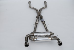 Nissan Z Performance Exhaust - Invidia - Gemini Cat Back, Rolled SS Tips - `22-`27 Nissan Z Performance Exhaust - Invidia - Gemini Cat Back, Rolled SS Tips - `22-`27