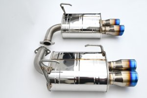 Subaru WRX Performance Exhaust - Invidia - Q300 - Titanium Tips - `22-`27