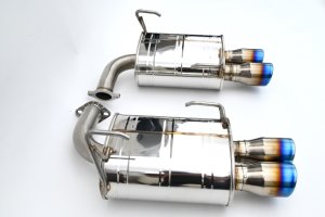 Subaru WRX Performance Exhaust - Invidia - Q300 - Titanium Tips - `22-`27