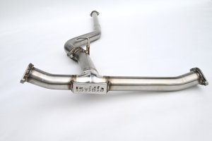Subaru WRX Performance Exhaust - Invidia - 3in. Straight Mid-Pipe - `22-`27