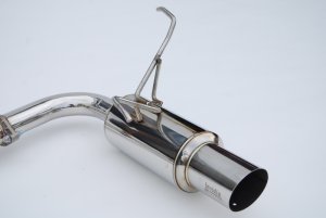 Subaru WRX Performance Exhaust - Invidia - N1 Twin Outlet Single Layer SS Tip Cat-Back - `22-`27