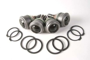 Ford Mustang Suspension Lift Kit - Front + Rear - KW - KW V1 INOX-LINE Coilover - `99-`04