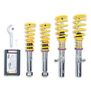 BMW X4 Coilover Suspension Kit - KW - V2 INOX-LINE, TVR-A Adjustable Rebound Damping - `15-`18