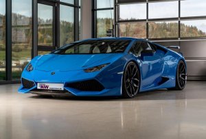 Lamborghini Huracan Coilover Suspension Kit - KW - V5 with NoseLift / Elec. Dampers - `15-`22