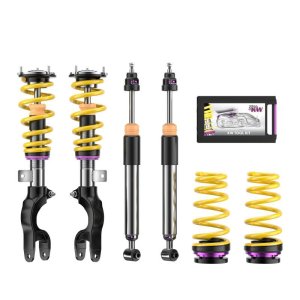 Tesla Model Y Coilover Suspension Kit - Front + Rear - KW - V3 Leveling - `19-`27