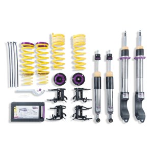 Mercedes-Benz E-Class Coilover Suspension Kit - KW - V3 with Adjustable Compression and Rebound - `17-`22