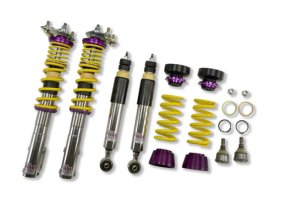 Ford Mustang Suspension Lift Kit - Front + Rear - KW - V3 Coilovers - `99-`04