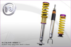 Lexus IS Coilover Suspension Kit - KW - V3 Adjustable - `06-`13