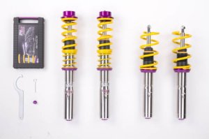 Porsche 718 Boxster Coilover Suspension Kit - KW - V3 - `17-`27