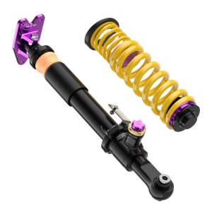 BMW M2 Coilover Suspension Kit - KW - V4 Clubsport 3-Way Adjustable with Aluminum Uniball Top Mounts - `23-`27