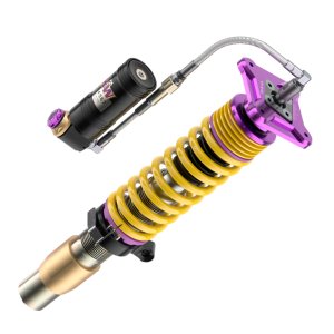 BMW M2 Coilover Suspension Kit - KW - V4 Clubsport 3-Way Adjustable with Aluminum Uniball Top Mounts - `23-`27