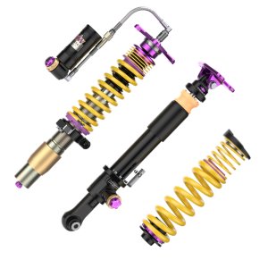 BMW M3 Coilover Suspension Kit - KW - V4 Clubsport 3-Way Adjustable with Aluminum Uniball Top Mounts - `21-`27