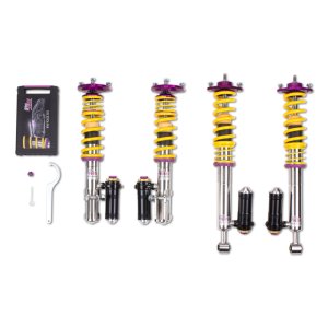 Mitsubishi Evolution Suspension Lift Kit - KW - KW Clubsport Coilover Kit 3-Way - `08-`15