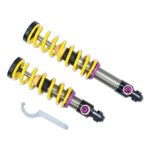 Mercedes-Benz AMG GT Coilover Suspension Kit - KW - V4 with Adaptive Suspension, Rebound and Low & High-speed Compression adjustability - `18-`27 Mercedes-Benz AMG GT Coilover Suspension Kit - KW - V4 with Adaptive Suspension, Rebound and Low & High-speed Compression adjustability - `18-`27