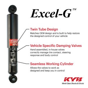 Kia Sorento Shock Absorber - Front Left - KYB - Excel-G - `21-`23