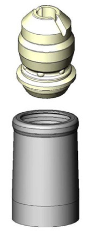 Audi A8 Strut Boots - Front - KYB - `97-`03