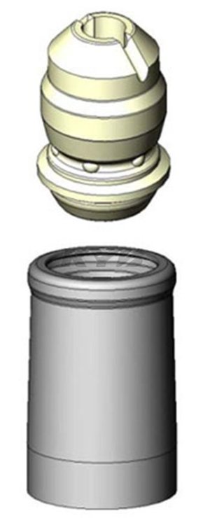 Audi A8 Strut Boots - Front - KYB - `97-`03