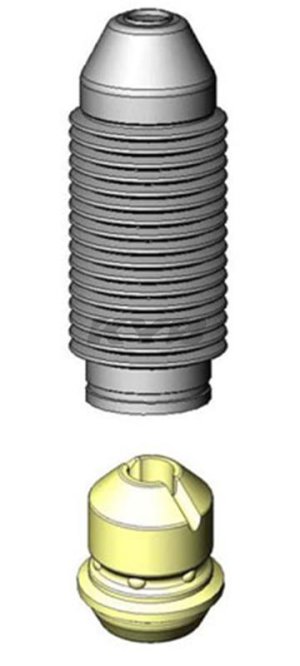 Audi TT Quattro Strut Boots - Front - KYB - `00-`06