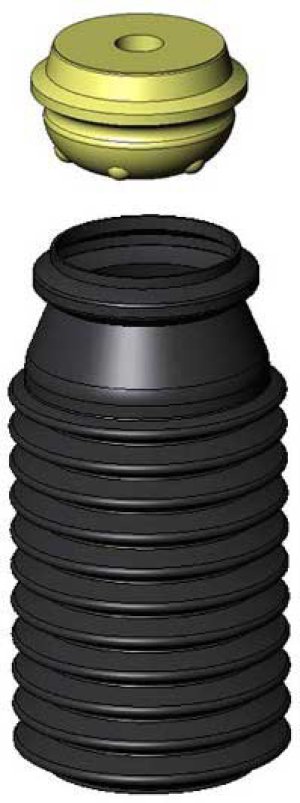 Chrysler Pacifica Strut Boots - Front - KYB - `04-`08 Chrysler Pacifica Strut Boots - Front - KYB - `04-`08