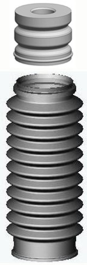 Ford Freestar Strut Boots - Front - KYB - `04-`07 Ford Freestar Strut Boots - Front - KYB - `04-`07