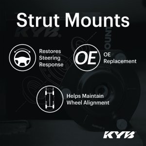 Acura CL Strut Mounts - Front + Rear - KYB - `01-`03