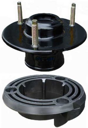 Cadillac Escalade Strut Mount - Front - KYB - With Spring Seat - `08-`09