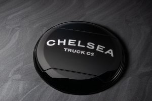 Ineos Grenadier Custom Spare Tire Cover - Chelsea Truck Company - Piano Black