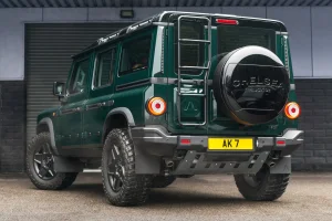 Ineos Grenadier Custom Spare Tire Cover - Chelsea Truck Company - Piano Black