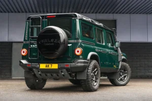 Ineos Grenadier Custom Spare Tire Cover - Chelsea Truck Company - Piano Black