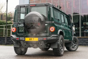 Ineos Grenadier Custom Spare Tire Cover - Chelsea Truck Company - Piano Black