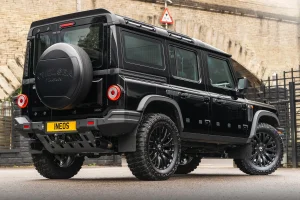 Ineos Grenadier Performance Exhaust - 3.0L Gas - Dual Exit - Black Crosshair Tip - Kahn Design