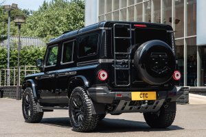 Ineos Grenadier Custom Spare Tire Cover - CTC Crest - Piano Black