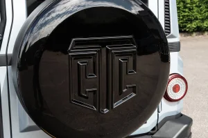 Ineos Grenadier Custom Spare Tire Cover - CTC Crest - Piano Black