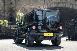 Ineos Grenadier Custom Spare Tire Cover - CTC Crest - Piano Black