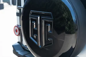 Ineos Grenadier Custom Spare Tire Cover - CTC Crest - Piano Black