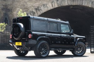 Ineos Grenadier Custom Spare Tire Cover - CTC Crest - Piano Black