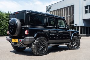 Ineos Grenadier Custom Spare Tire Cover - CTC Crest - Piano Black