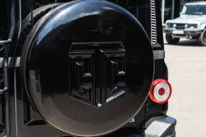 Ineos Grenadier Custom Spare Tire Cover - CTC Crest - Piano Black