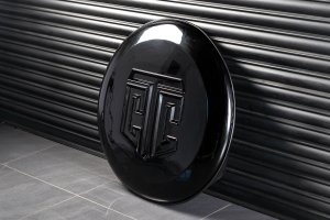 Ineos Grenadier Custom Spare Tire Cover - CTC Crest - Piano Black