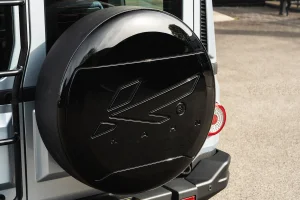 Ineos Grenadier Custom Spare Tire Cover - Kahn Designs - Piano Black