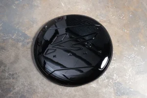 Ineos Grenadier Custom Spare Tire Cover - Kahn Designs - Piano Black