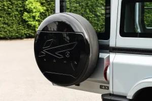 Ineos Grenadier Custom Spare Tire Cover - Kahn Designs - Piano Black