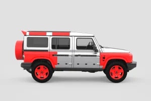 Ineos Grenadier Compete Styling Package - Series 2 w/ Mondail Retro RS-Forged Light Alloy Wheel - Satin Black Ineos Grenadier Compete Styling Package - Series 2 w/ Mondail Retro RS-Forged Light Alloy Wheel - Satin Black