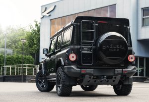 Ineos Grenadier Compete Styling Package - Series 2 w/ Mondail Retro RS-Forged Light Alloy Wheel - Satin Black Ineos Grenadier Compete Styling Package - Series 2 w/ Mondail Retro RS-Forged Light Alloy Wheel - Satin Black