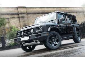 Ineos Grenadier Compete Styling Package - Series 2 w/ Mondail Retro RS-Forged Light Alloy Wheel - Satin Black Ineos Grenadier Compete Styling Package - Series 2 w/ Mondail Retro RS-Forged Light Alloy Wheel - Satin Black