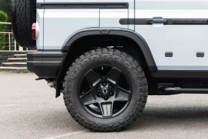 Ineos Grenadier Wide Body Package - Mondail Retro RS-Forged Light Alloy Wheel & 40mm Fender Flares - Satin Black